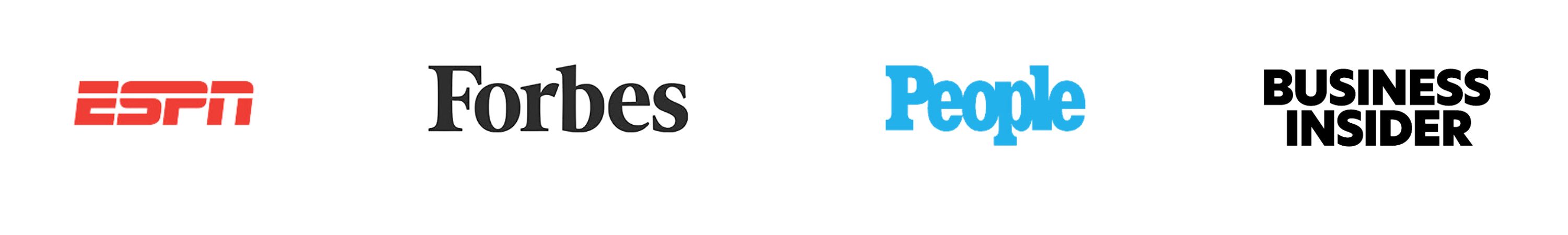 Featured on Forbes, ESPN, People, and Business Insider